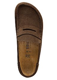 Birkenstock Naples Wrapped Suede Loafers Carafe